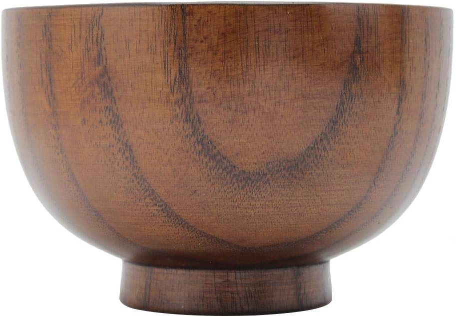 Solid Wood Acacia Wave Serving Bowl, Handmade Natural Root Wood Crafts Bowl for Food Storage, Tableware for Fruits,