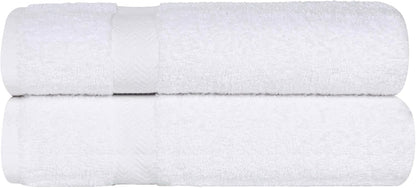 2-Piece Set, Superior Cotton Bath Sheet Large Towels for Body, Quick Dry, Bathroom Essentials, Guest/Master Bath