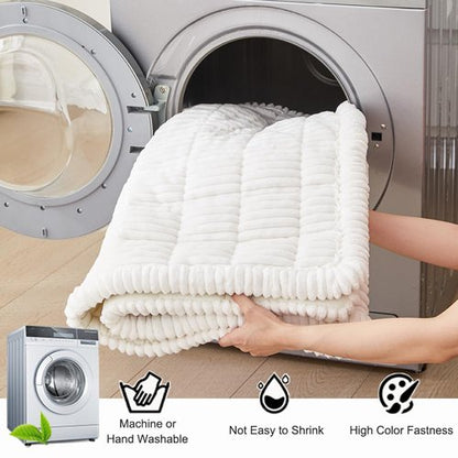 Awjcsv Couch Cover for Dogs Washable, Fuzzy Pet Couch Covers for 3 Cushion Sofa Pet Friendly, Non Slip Sofa Cover (White, 23.6" x 47"/60 x 120cm)