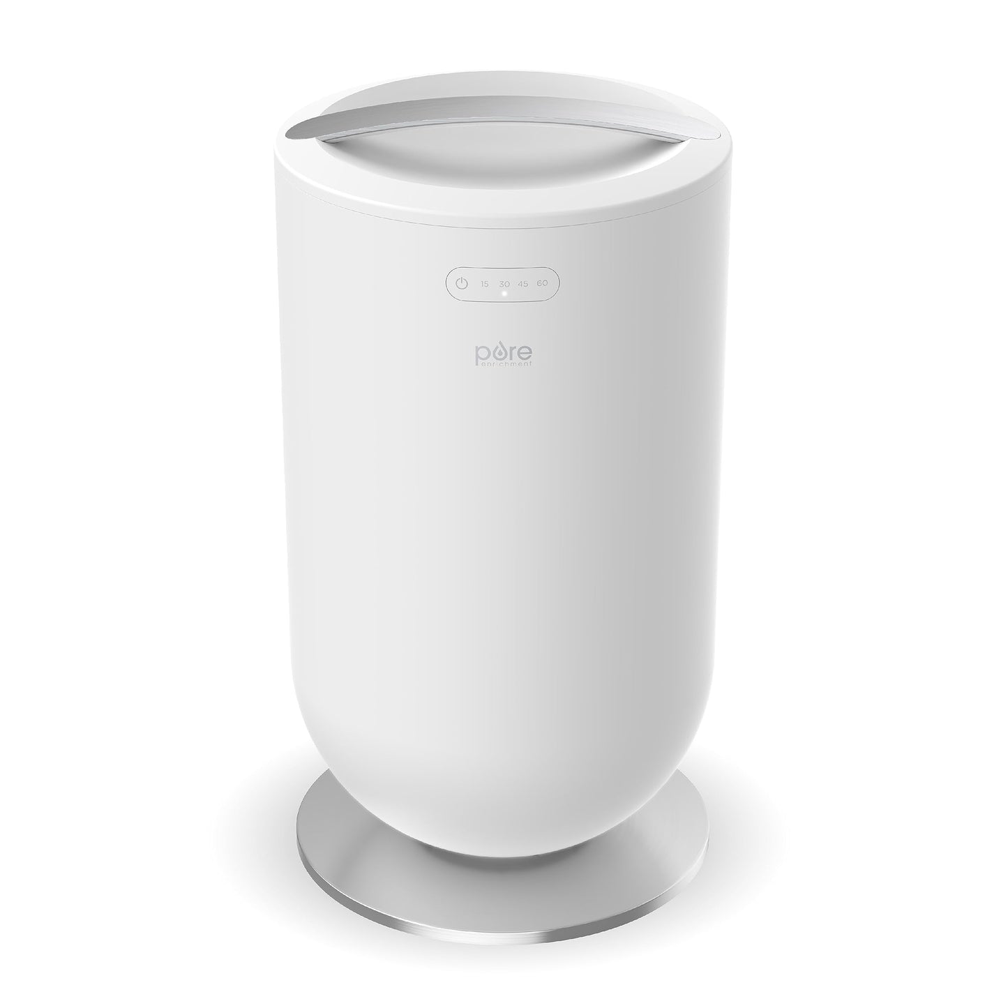Pure Enrichment PureBliss Luxury Towel Warmer - Extra Large 20L Heats Towels, Robes, Blankets, or Clothing - Modern Bucket Design, 4 Heat Timer Settings & Auto Shut-Off (White & Brushed Gold)