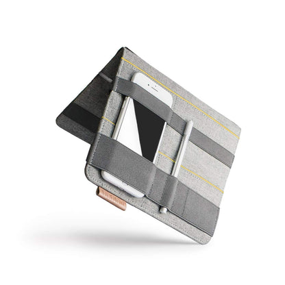 Beblau FOLD Portable TECH Organizer attachable to your Devices | Desk Sleeve | Gadget case | Working from Home Essentials | Laptop accessories | Backpack Insert | Portfolio |