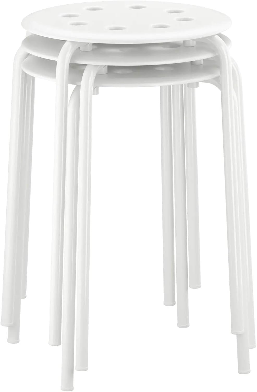 IKEA 32 cm (12 5/8 Marius Stool, White, '')