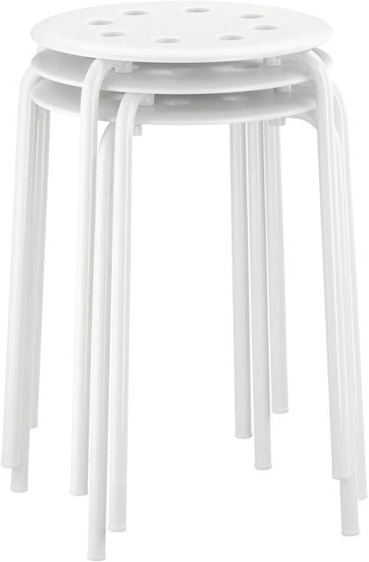 IKEA 32 cm (12 5/8 Marius Stool, White, '')