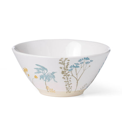 Lenox Dinnerware Sets, Wildflowers 16-Piece Dinnerware Set, Service For 4, Stoneware Material, Dishwasher Safe, Microwave Safe, Bowls, Plates And Bowls, Dinner Dishes, Includes Mugs (White, 16 Piece)
