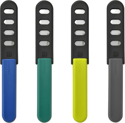 linoroso Paring Knife Set - 4 Piece 3.5" Premium Stainless Steel Kitchen Knives with Covers