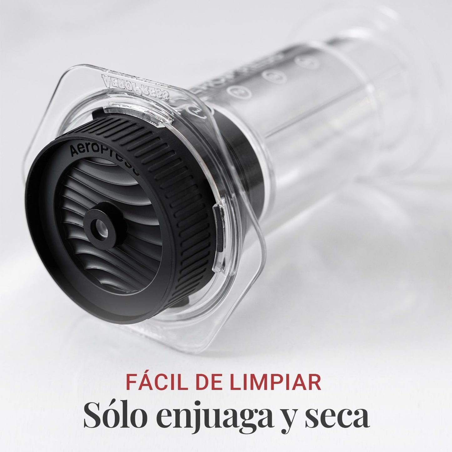 2 AeroPress Clear Coffee Press - All-in-One French Press, Pour-Over & Espresso Style Manual Brewer, Min Brew for Less