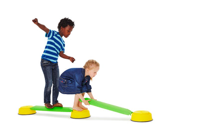 GONGE Build N' Balance Beginner Set - Complete Balancing Course For Sensory Exploration And Balance Training - Set of 10 pieces