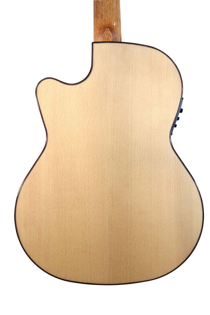 Kremona Rosa Luna CW – Acoustic/Electric Flamenco Guitar – Handmade in Europe – Padded Gig Bag Included