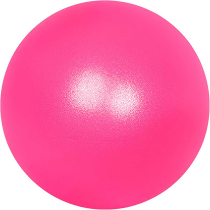 Small Pilates Ball 9 Inch Small Exercise Ball Mini Workout Yoga Balls for Gym Yoga, Core Training, Fitness, Workout, Stability, Improves Balance