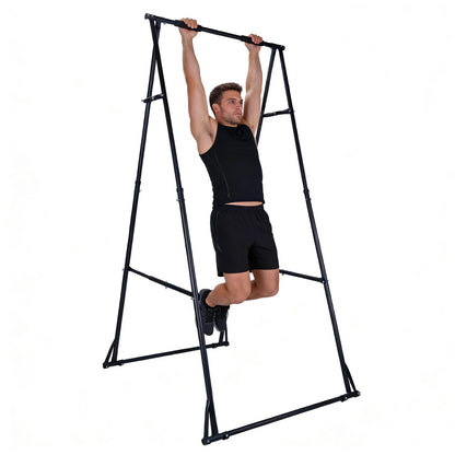 Generic Foldable Pullup Fitness Equipment Adjustable Multifunctional Exercise Rack for Home Gym Strength Training