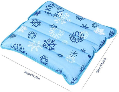 Cool Pillow, Reusable Gel Ice Packs with Ice Crystal Powder for Summer Cooling Cushion Mat