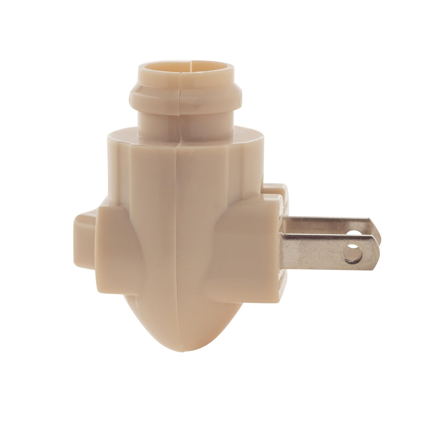 Creative Hobbies Plug in Night Light Module Includes 4 Bulbs and 4 Metal Clips, Great for Making Your Own Decorative Night Lights, Pack of 4 (White)