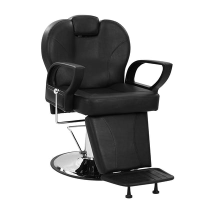 GarveeLife Heavy Duty Barber Chair for Hair Stylist, 360° Swivel Hydraulic Reclining Salon Chair with Adjustable Headrest & Pump, Shampoo Chair for Beauty Spa & Tattoo Artists, Max Load 330 Lbs