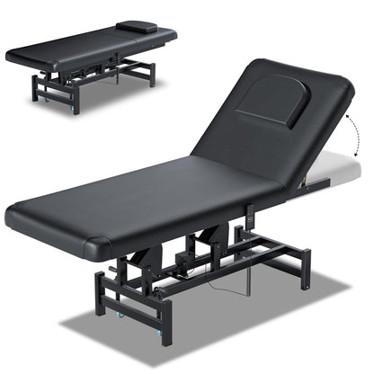 kaiwrxin Fully Electric Massage Table with Lift, 1500lbs Capacity - Professional Adjustable Facial Bed for Estheticians, Spa & Waxing, Heavy-Duty 1500lbs Capacity 2r1