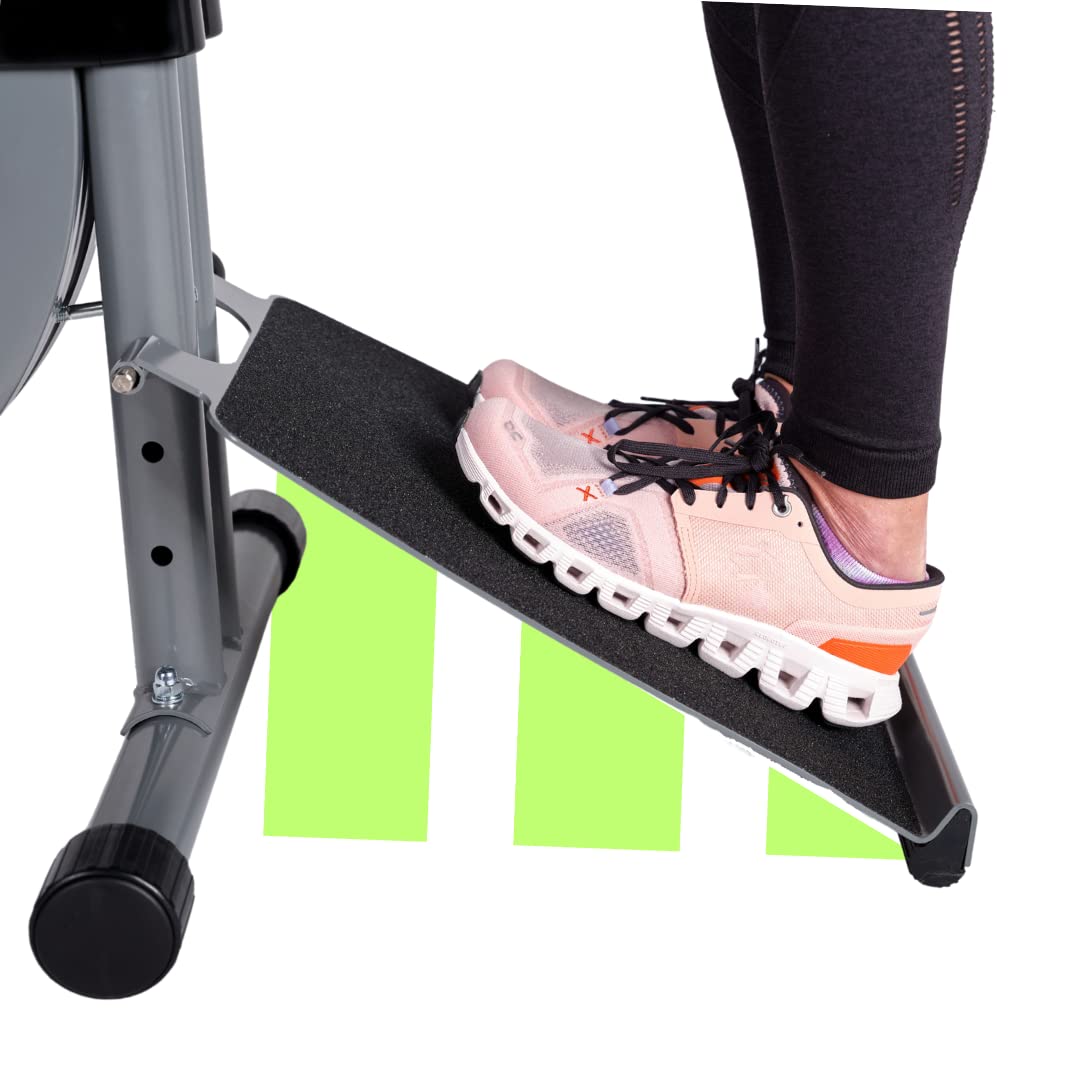 Nitrofit Limber Pro Adjustable Seat Stretch Machine for Lumbar Stretching, Lower Back Pain, Leg Stretch, Rehab, Flexibility, Injury Prevention, Calves