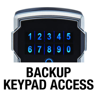 Master Lock Key Lock Box with Code, Outdoor Lock Box for Realtors, Property Managers and Landlords, Ideal for Short-Term Rentals, Key Safe Holds 5 Keys, 5440EC