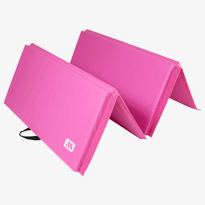 We Sell Mats - 4 ft x 8 ft x 2 in Personal Fitness & Exercise Mat for Home Workout - Lightweight and Folds for Carrying – All Purpose Home Gym Mat – Thick Mat for Yoga, Pilates, Stretches, and Floor Exercises