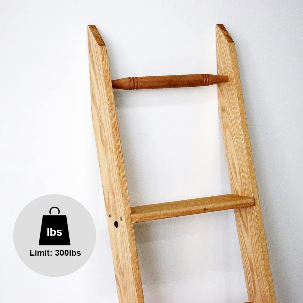 Quite Guide Library Ladder Kit Wooden Ladder 8 Foot 9 Foot 10 Foot Red Oak Unassembled (10 Foot)