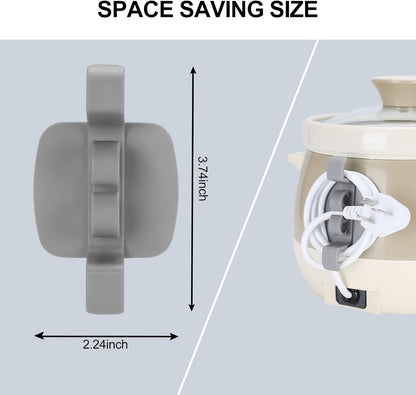Cord Organizer for Appliances, 6 Pack Upgraded Cord Wrapper and Holder, Tidy Wrap Cord Keeper