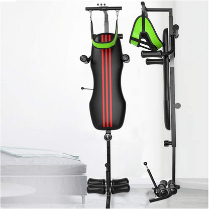 Gravity Heavy Duty Inversion Table, Strength Training Family Gym Inversion Equipment, Adjustable Height - Load 330lb