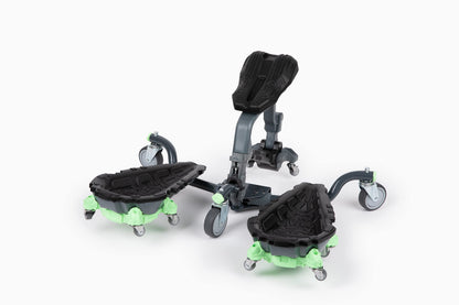 Kneel-It V3 Rolling Knee Pads - Durable Ergonomic Mobile Knee Pads with Seat - 360° Turning Capability, Supports 360 lbs, Compactable, Optimal for any Floor Job