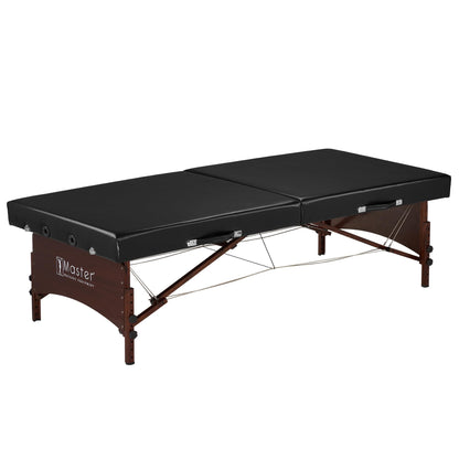 Master Massage Canoga Low Height Super Wide Wider Large Size Portable Massage Table, Yoga Exercise Bed, Thai Massage, Rehab Training Station Hub for Rehabilitation