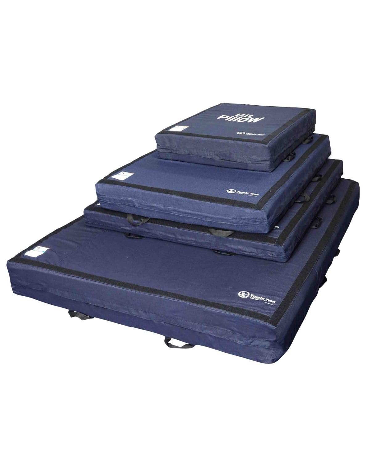 Tumbl Trak Pit Pillow® Extra Soft Crash Mat w/Denim Cover, 4ft x 6ft x 8in