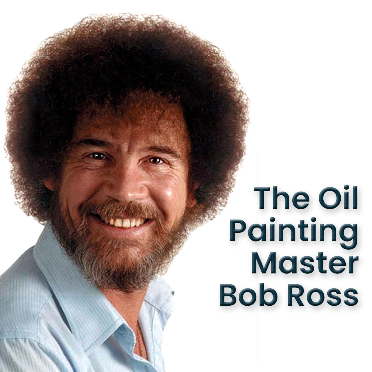 Bob Ross Master Artist Oil Paint 15 Piece Bundle Plus Wood Tabletop Travel Art Easel and Canvas Panels (3pk) - 12x16 (3 Items)