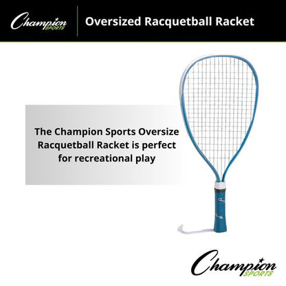 Champion Sports RBR100 Oversized Racquetball Racket