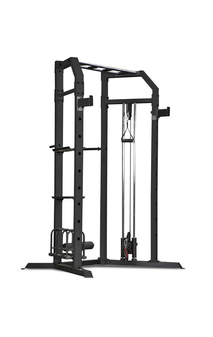 Marcy Olympic Strength Training Power Tower, Cage with Pulley Home Gym System SM-3551AMZ