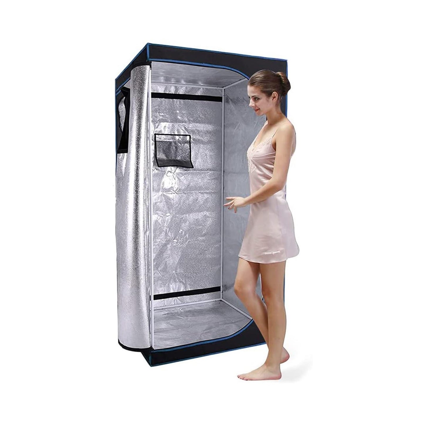 Fast Heating Portable Home Sauna for 1 Person - Foldable Spa Tent for Steam Therapy & Relaxation