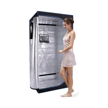 Fast Heating Portable Home Sauna for 1 Person - Foldable Spa Tent for Steam Therapy & Relaxation