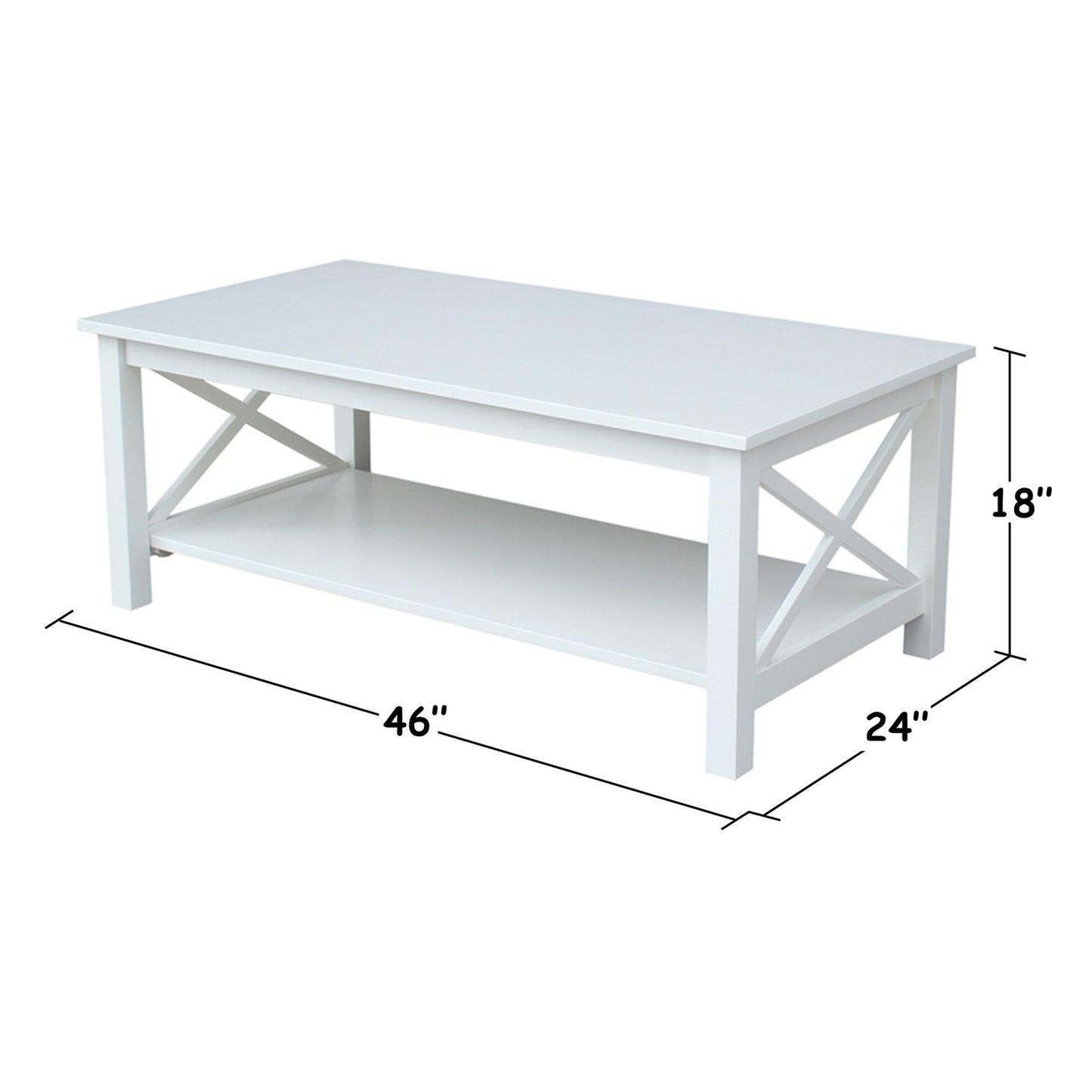 IC INTERNATIONAL CONCEPTS Hampton Coffee Table