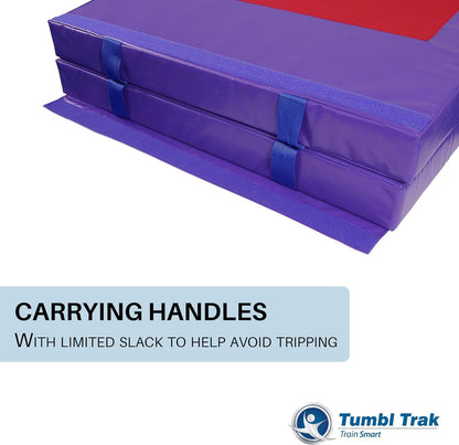 Tumbl Trak Jr. Practice Mat Gymnastics Crash Pad, Purple
