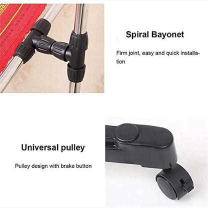 Adjustable Needlework Floor Frame for Cross Stitch and Embroidery, Standing Craft Stand and Lap Table for Sewing and Art, Convenient Holder for Creative Projects.