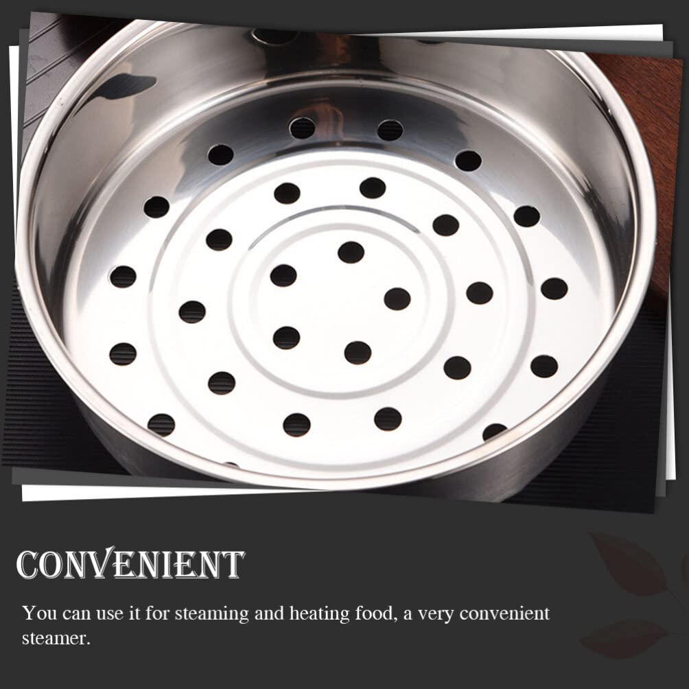 Stainless Steel Steamer Basket for Rice Cooker, 8.85 Inch Thicken Steaming Rack for Vegetables, Seafood, Dumplings, Dishwasher-Safe