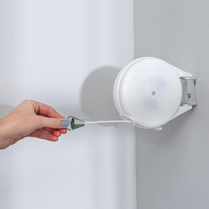 Honey-Can-Do Retractable Clothesline DRY-01113 White