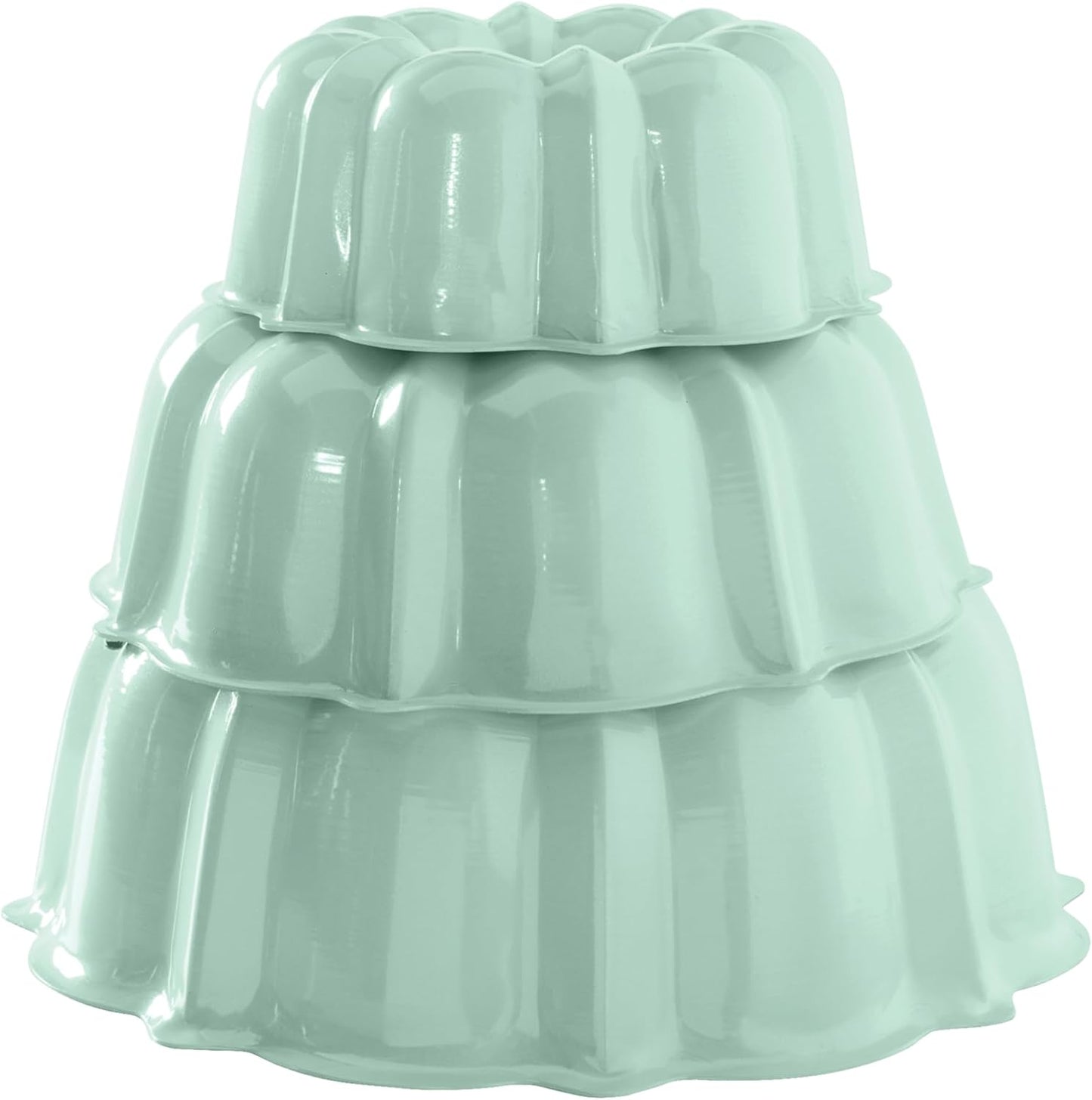 Nordic Ware 3-Piece Set Formed Bundt, Tiered, Sea Glass