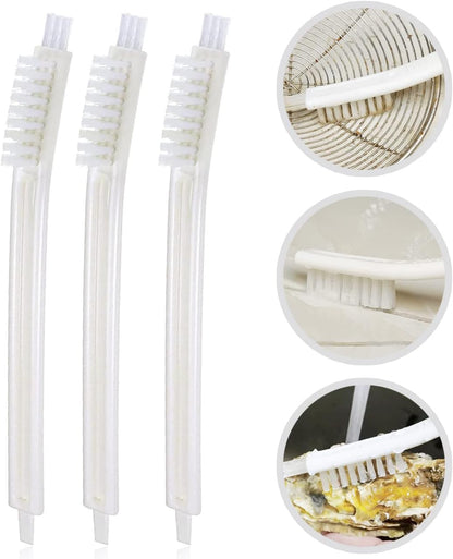 Small Scrub Brushes for Cleaning, Crevice Cleaning Tool Set for Juicer, Toaster, Sink, Tile, Grout