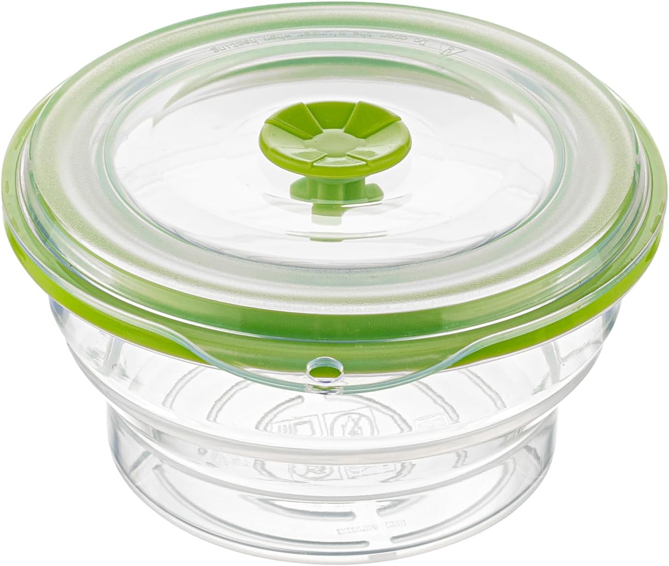Restaurantware-Fresh Hero 16 Ounce Storage Containers - Durable Airtight Food Containers, Green Silicone