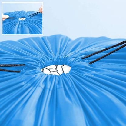 Multipurpose Extra Large Laundry Storage Bag, 27"x35", Blue