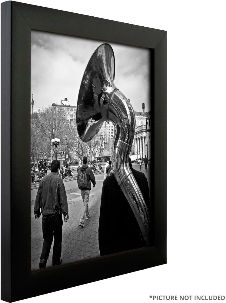Craig Frames Contemporary Picture Frame, 8 x 10 Inch, Black