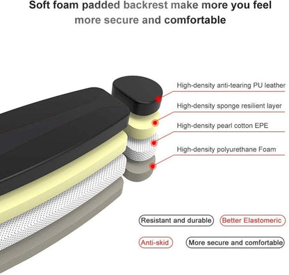 Gravity Heavy Duty Inversion Table with Headrest Adjustable Protective Strap Back Stretcher Machine for Pain Relief Therapy Body Fi