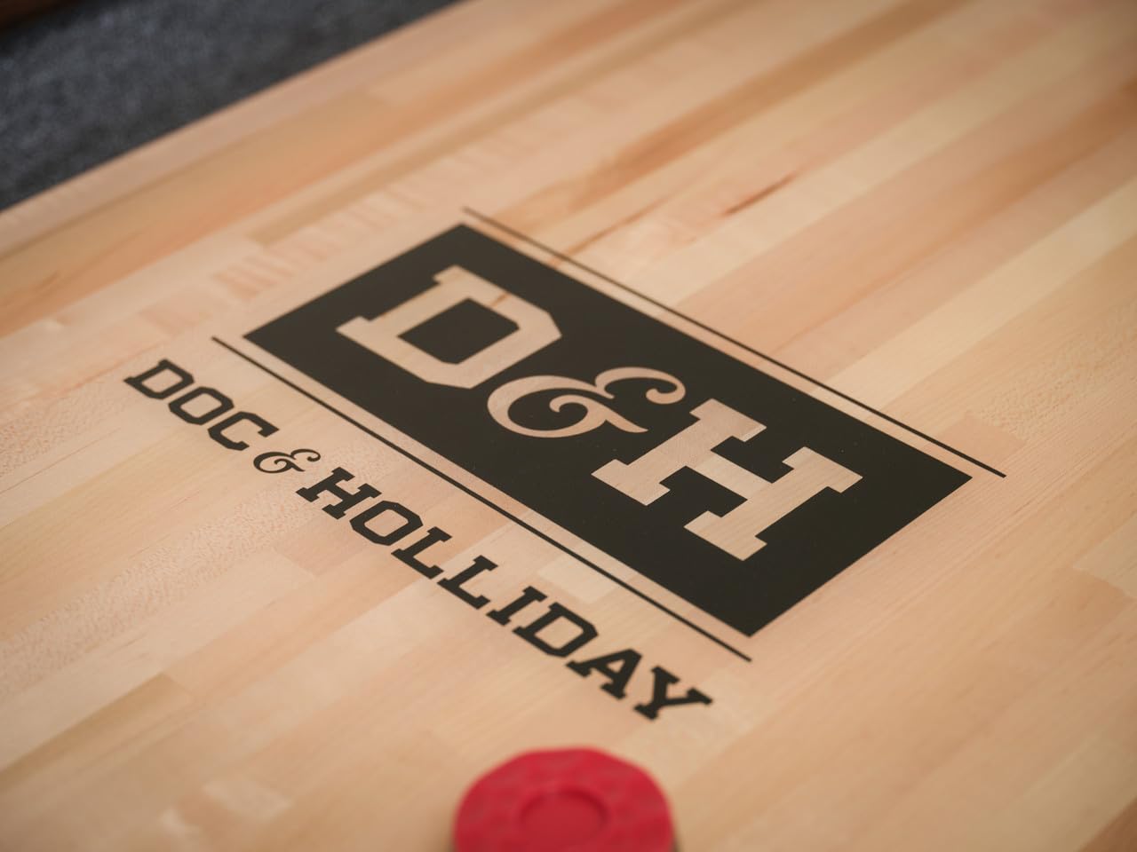 Doc & Holliday - Paula Parsons Shuffleboard Table (12FT,Antique Coffee)