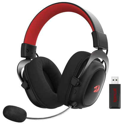 Redragon H510 PRO 3-Mode RGB Gaming Headset - 7.1 Surround Sound - 53MM Audio Drivers in Memory Foam Ear Pads w/Durable Fabric Cover- Multi Platforms Headphone - USB Powered for PC/PS4/NS