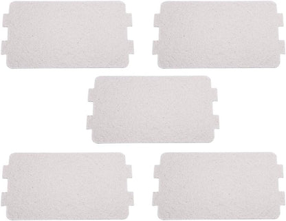 Universal Microwave Oven Mica Plate Sheet, 5 PCS Waveguide Cover, Replacement Part for Home Kitchen Office