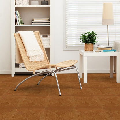 Tivoli Self Adhesive Vinyl Floor Tiles, 45 Tiles - 12" x 12", Light Oak Plank-Look - Peel & Stick, DIY Flooring for Kitchen, Dining Room, Bedrooms, Basements & Bathrooms by Achim Home Decor