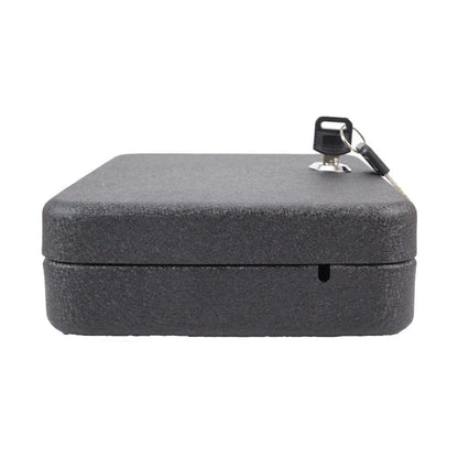 FSDC (Firearm Safety Devices) - FSDC-MLC5200 Keyed Steel Lockable Gun Case & Security Box – Heavy-Duty Powder Coated Steel – TSA Approved – Compact for Easy Storage