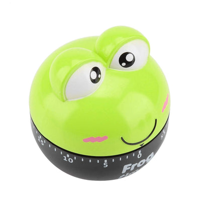 Aqur2020 Cartoon Animal Kitchen Timer, 55 Minute Mechanical Countdown Timer for Cooking Baking No Battery Required Cute Clock for Eggs Cookies (1#)