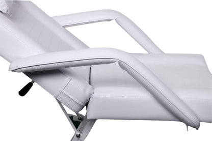 Eastmagic Professional Multi-Purpose Facial Bed Adjustable Beauty Abed for Salon Spa with Hydraulic Stool White